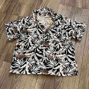 Old Navy Tiger Print Polo Size 18-24 Months